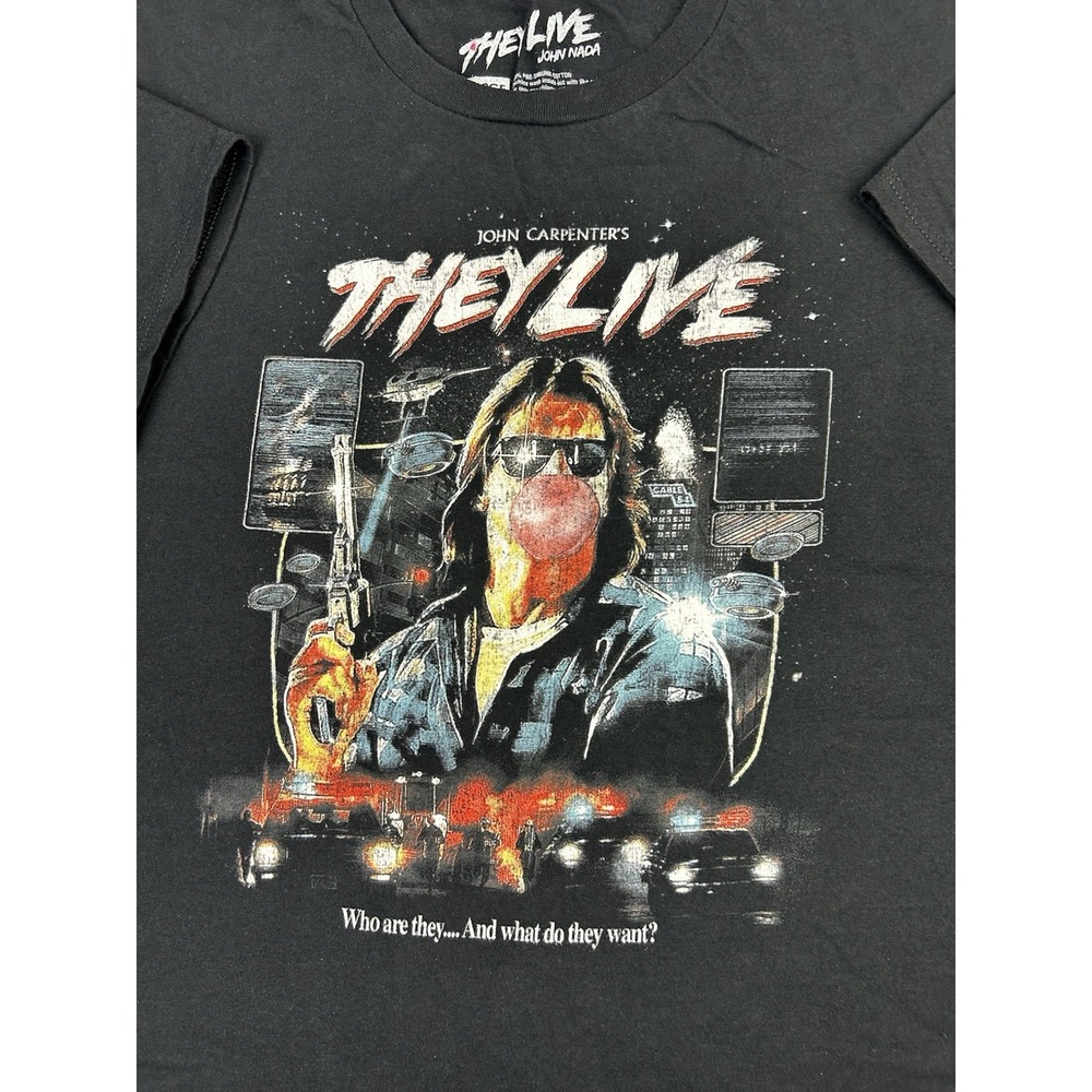 They Live Horror Men's‎ XL Fright Rags Graphic Tee Shirt NEW